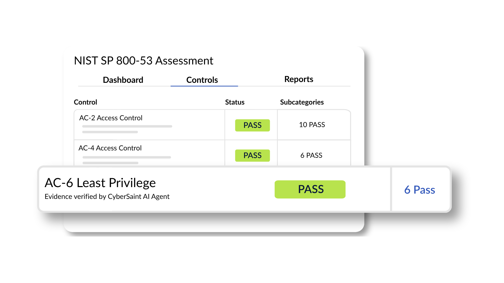 Agentic Evidence Collection - Control Passing