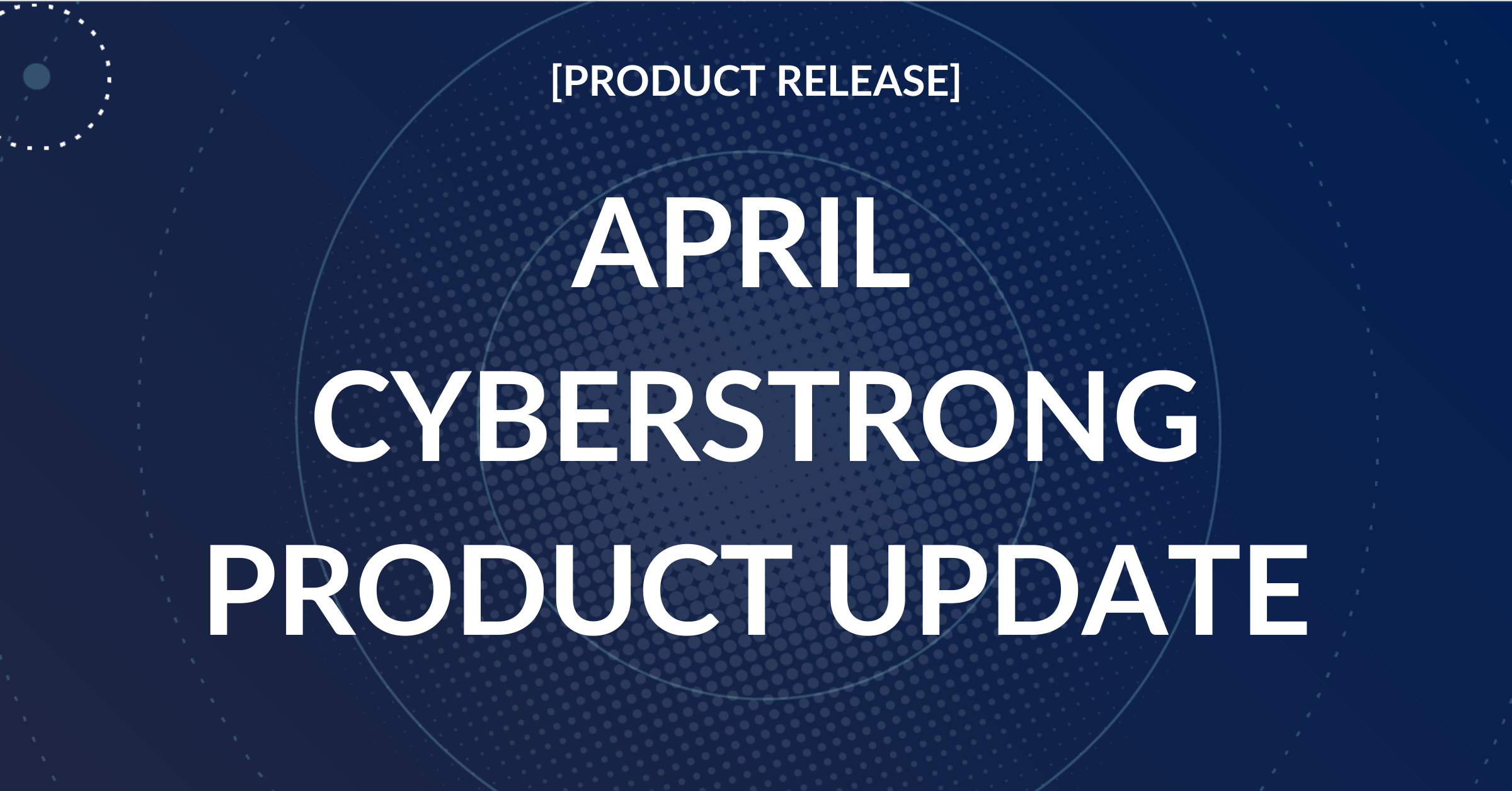 Cyber Security Software Product Update